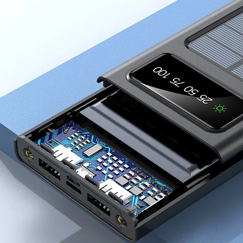 Powerbank solar cargador para celular