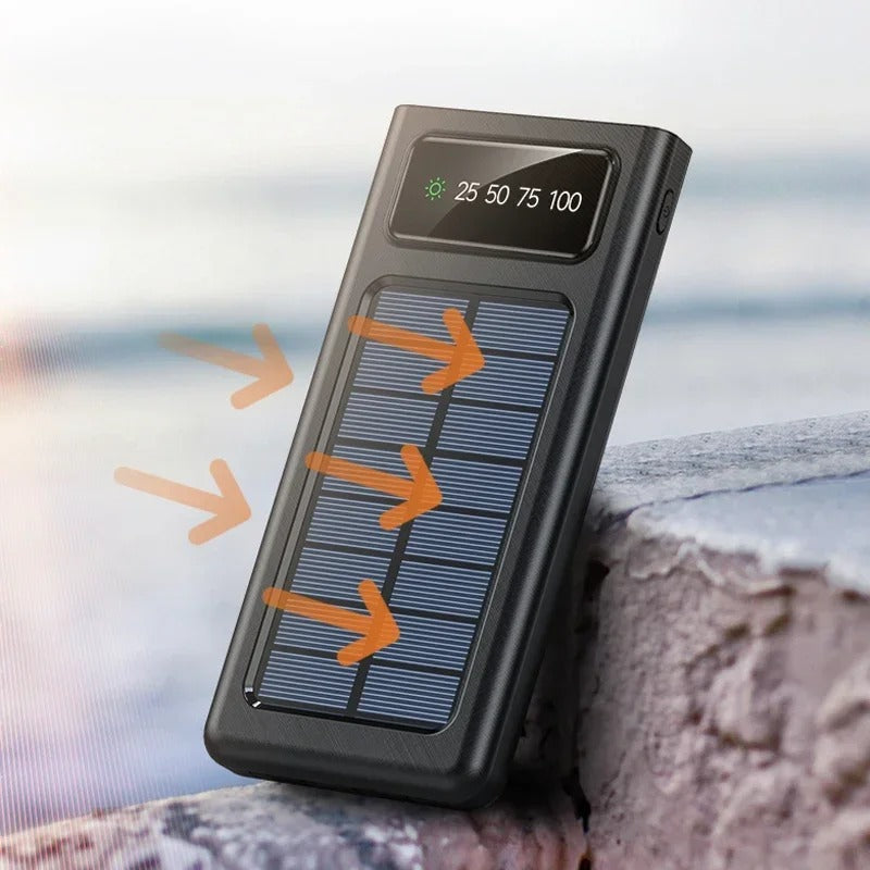 Powerbank solar cargador para celular