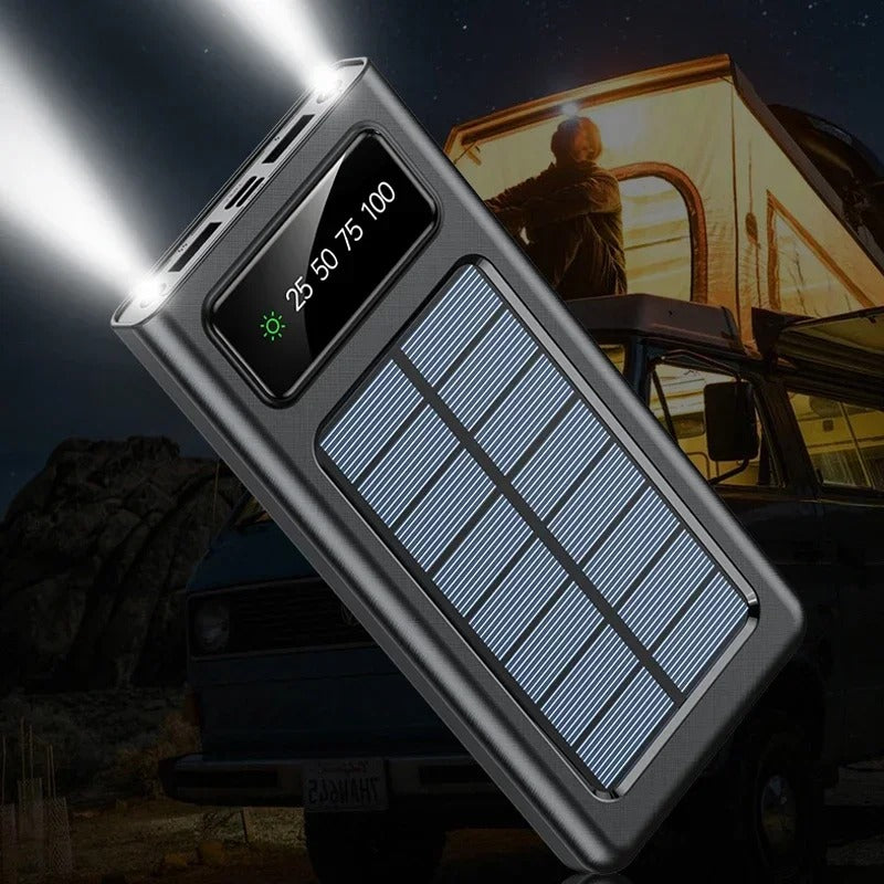 Powerbank solar cargador para celular
